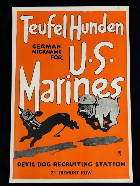 german nickname for marines.